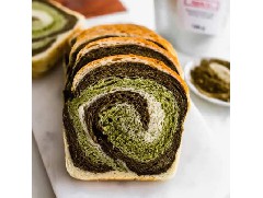 口感松軟，雙倍濃郁茶香的日式吐司！