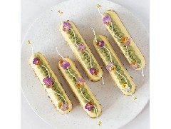 超精致的柚子開(kāi)心果手指慕斯，濃郁絲滑！