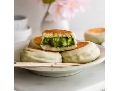平底鍋版本！松軟易上手的抹茶夾心小餅！
