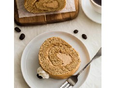 濃郁香醇的咖啡瑞士卷！