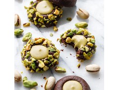 小巧又香濃的開(kāi)心果巧克力曲奇！