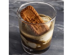 焦香濃郁的焙茶阿芙佳朵！